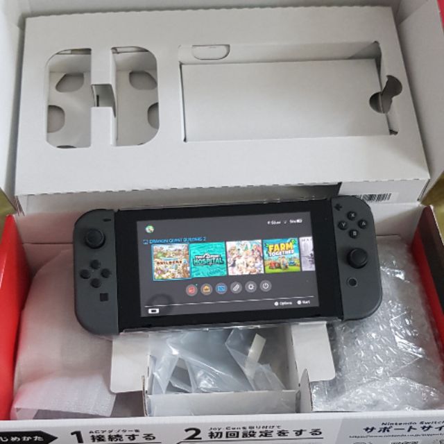 Nintendo switch มือสองกล่องแดง