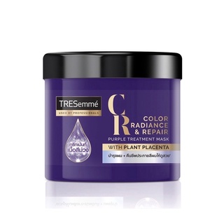 Tresemme เทรซาเม่ ทรีทเม้นท์ ม่วง สำหรับผมกัดสี TRESemme Purple Treatment Bleached Hair 180 ml