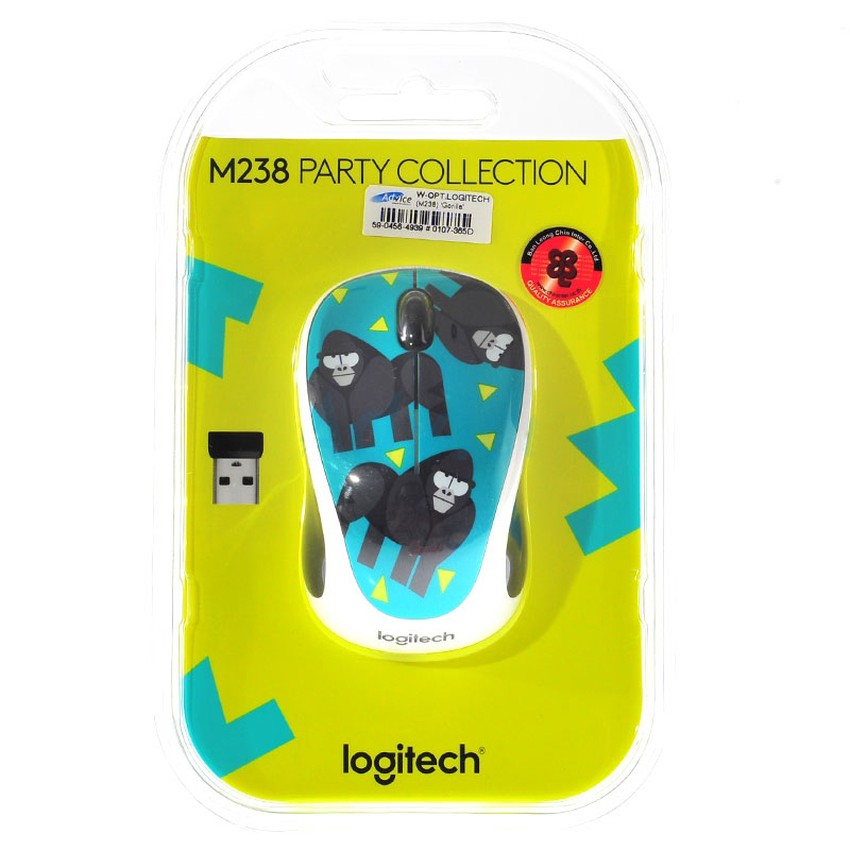 LOGITECH Wireless Optical Mouse (M238) Gorilla