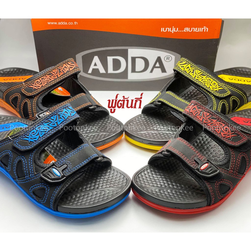 ADDA รุ่น 22W01-W1 / 22W01-M1 รองเท้าแตะแบบสวม  รองเท้าผู้ชายและผู้หญิง พร้อมส่ง