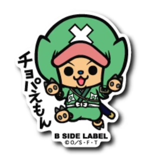 [Direct from Japan] B - SIDE LABEL Sticker ONEPIECE One Piece Tony Tony Chopper Chopaemon Japan NEW