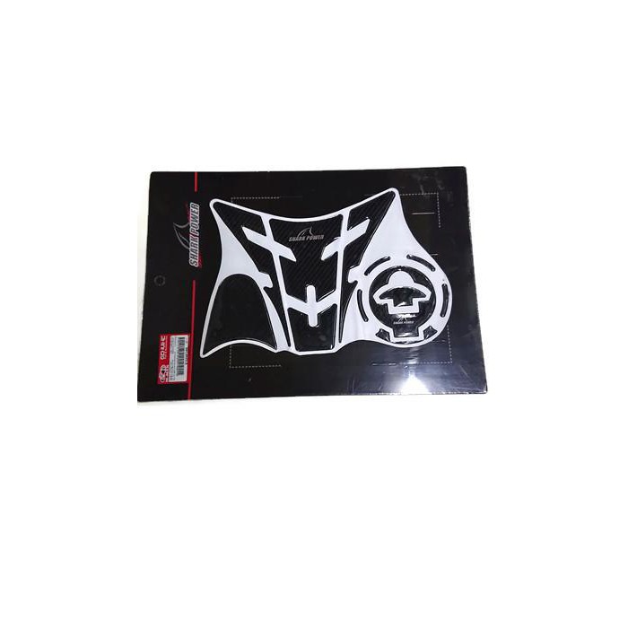 สติ๊กเกอร์กันรอยถังน้ำมัน R15 เก่า พร้อมฝาถัง ลายเคฟลาร์