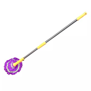 Superhomeshop Magic Mop ไม้ถูพื้น ไม้ถูพื้น อเนกประสงค์ รุ่น SPM75 - Purple/Yellow รุ่น Magic Mop-11Dec-J1