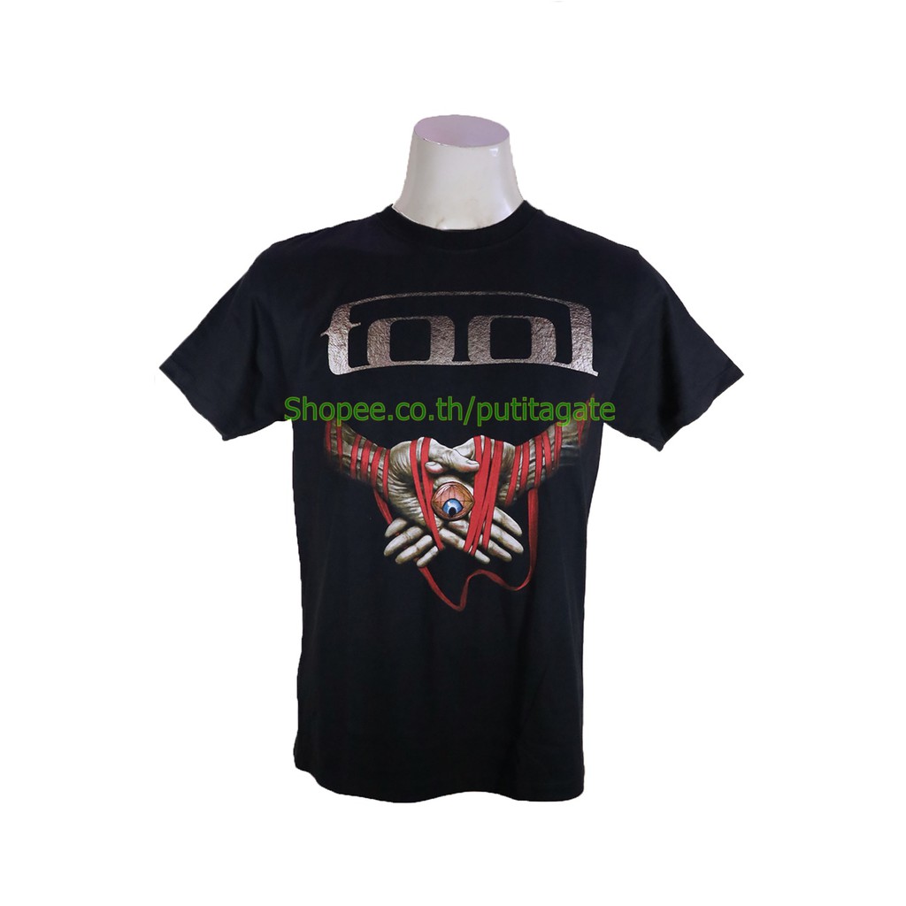 เสื้อวง Tool ไซส์ยุโรป ทูล PTA1734 ผ้ายืดแฟชั่นวงดนตรี Rockyeah