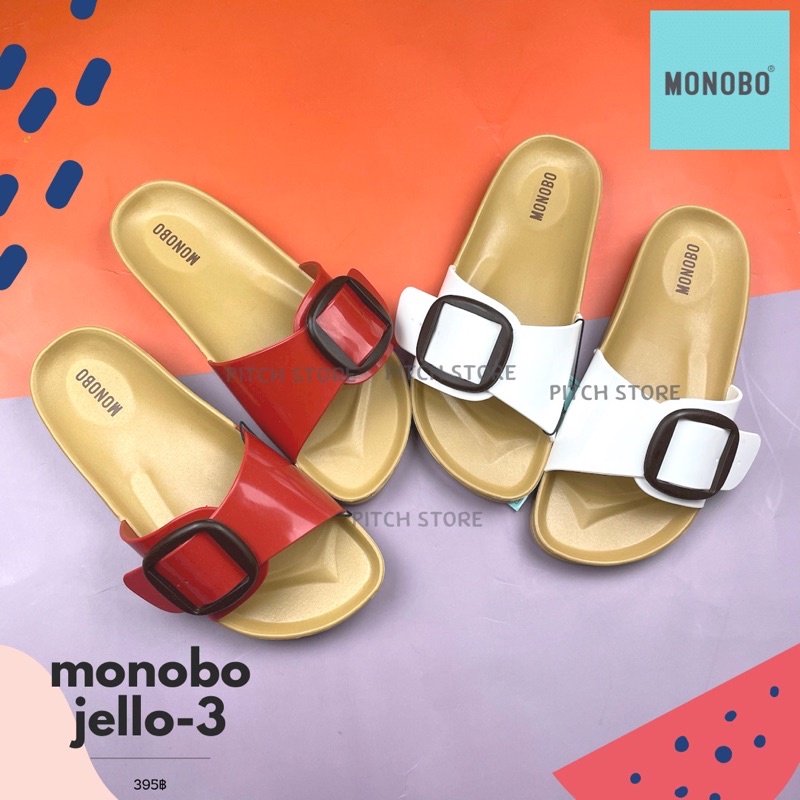 Monobo รองเท้าแตะแบบสวมผู้หญิง รุ่น Jello-3 คละสี