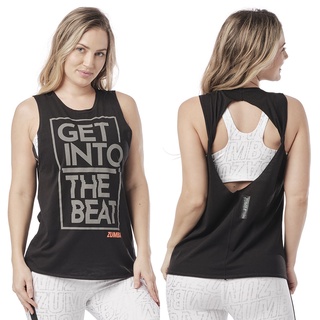 Zumba Shimmer Open Back Tank (เสื้อกล้ามออกกำลังกายซุมบ้า)