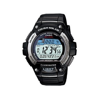 Casio Standard นาฬิกาข้อมือ รุ่น Solar Power W-S220-1A - Black