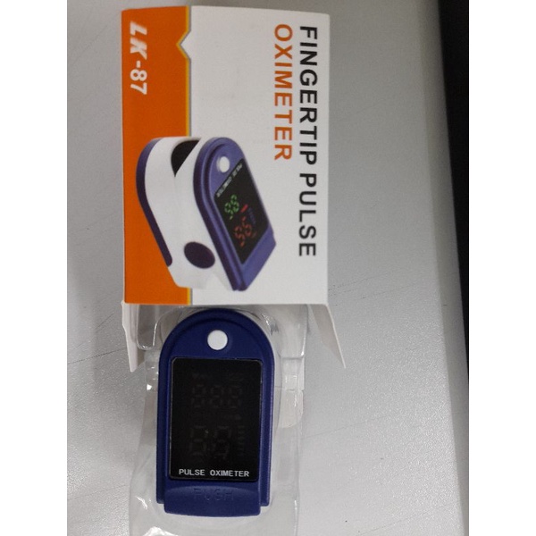 Fingertip Pulse Oximeter เครื่องวัดออกซิเจนปลายนิ้ว