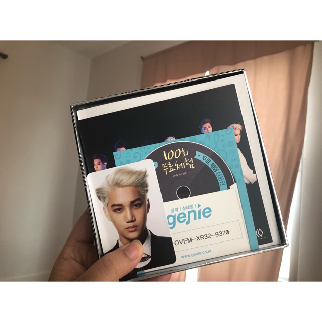 EXO Album การ์ดจงอิน ของsmtrue ของครบ