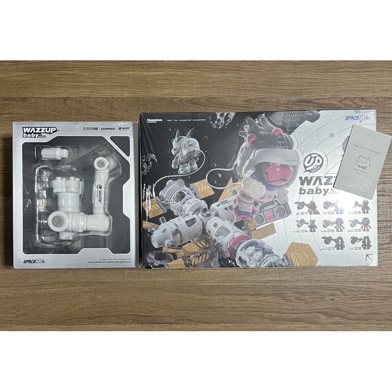 新品 LAMTOYS WAZZUP baby 宇宙 ステーション フィギュア LAM TOYS] WAZZUP BABY CHAMELEON SPACE 206 FULL SET AND