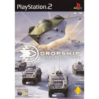 แผ่นเกมส์PS2 Dropship: United Peace Force (Europe) PS2 เกมเพล2 แผ่นps2