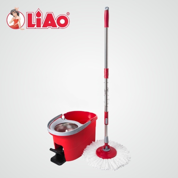 Liao Spinning Mop Whirl 360 ไม้ถูพื้นแบบหมุนได้ Tornado Mop Easy Mop