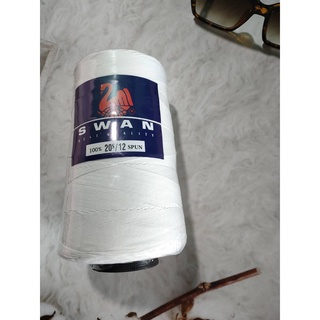 ด้ายสปันเบอร์12spun100%20s/12ตราหงส์swan