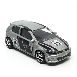 Majorette Volkswagen Golf VII GTI - Racing no.15 ZAMAC - Silver Color /Wheels D5SW /scale 1/64 (3 inches) no Package