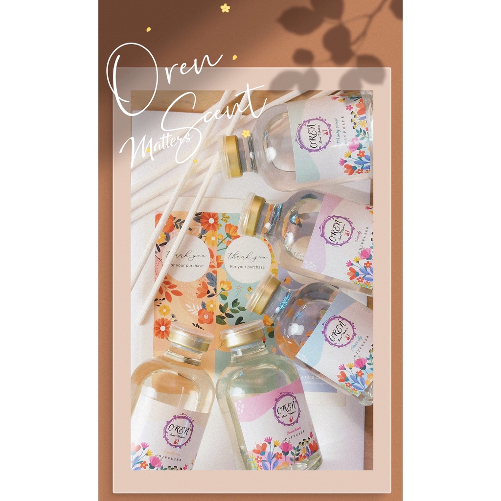 OREN Scent Matters Diffuser น้ำมันหอมปรับอากาศ 50 ml.