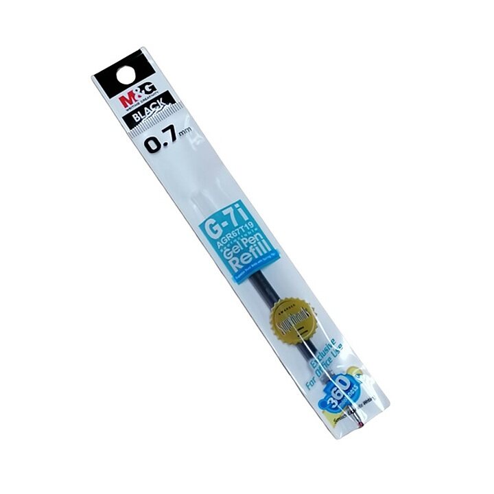 M&G R5 0.7MM ปากกาเจล สีดํา รีฟิล (20S Box)