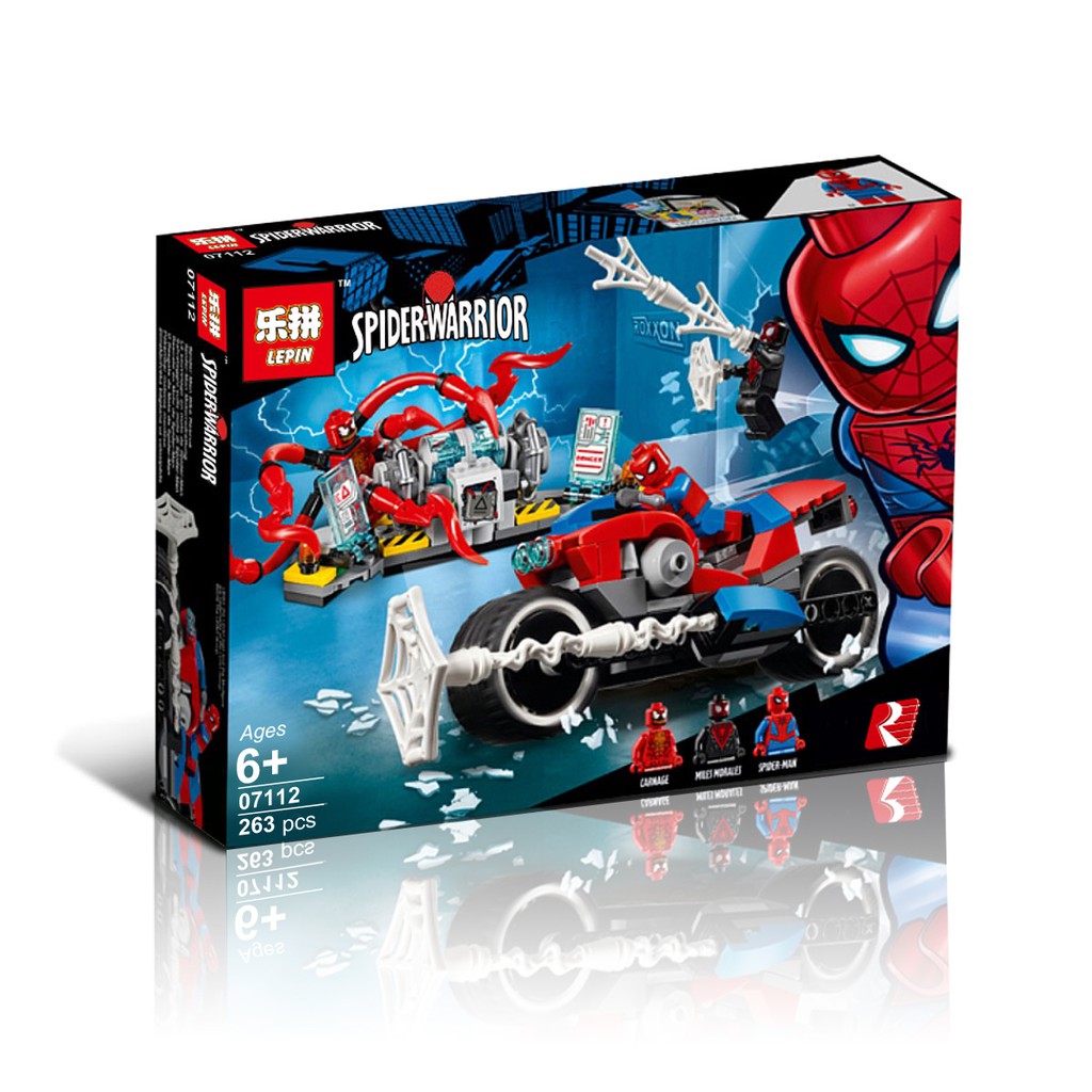 เลโก้จีน  LEPIN 07112 ชุด Spiderman