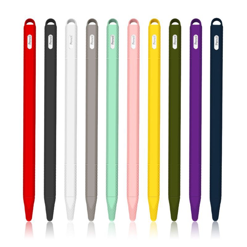 ดาว✨เคสซิลิโคน แบบนิ่ม กันลื่น สําหรับปากกาสไตลัส แท็บเล็ต Apple Pencil 2