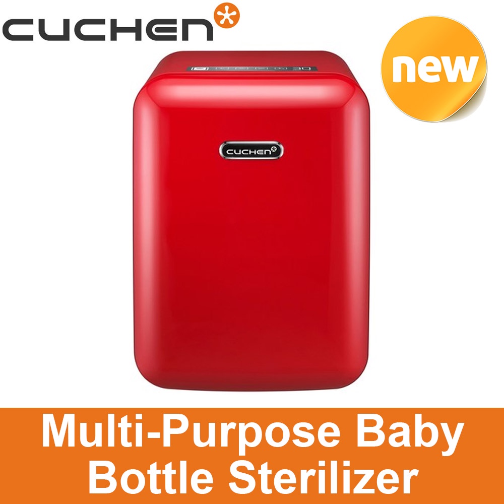 CUCHEN CSD-BG3 Multi-Purpose Baby Bottle Sterilizer Stainless Steel Door Space