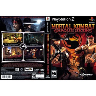 MORTAL KOMBAT SHAOLIN MONKS [PS2 US : DVD5 1 Disc]