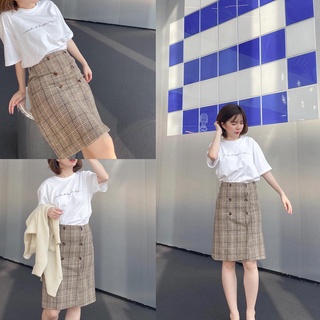 🔥 NANINGU 🔥 Daily skirt เกาหลี สไตล์มินิมอล กระโปรง daily look เก๋กรุบมินิมอล กระโปรงฟีลเกาหลีเกาใจ