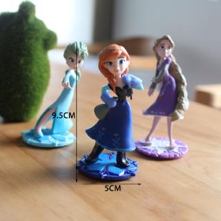 ตุ๊กตา Disney Frozen Elsa 3 ชิ้น / ล็อต 9.5 ซม.