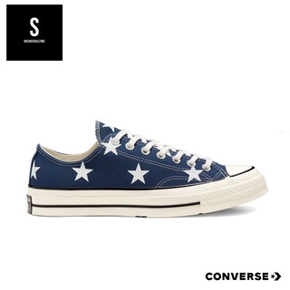 Converse Chuck Taylor 70s Re-Pro - Archive Print Star Navy White 2020 รองเท้าผ้าใบคอนเวิส รีโปร