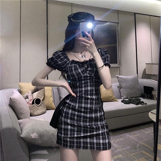 ชุดกระโปรงลายลายสกอต น่ารักใส่แล้วดูผอม  plaid skirt set  Cute to wear and look slim