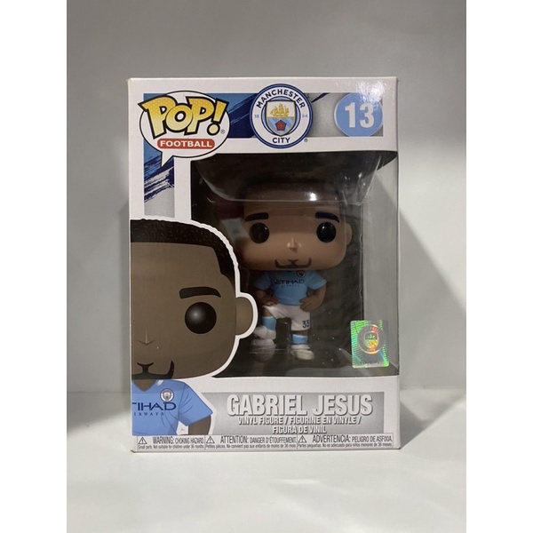 Funko Pop Gabriel Jesus Football Manchester City 13