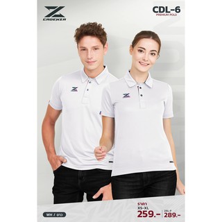 UNISEX เสื้อโปโล Cadenza รุ่นล่าสุด CDL-6 ไซส์ XS- XL SET 2