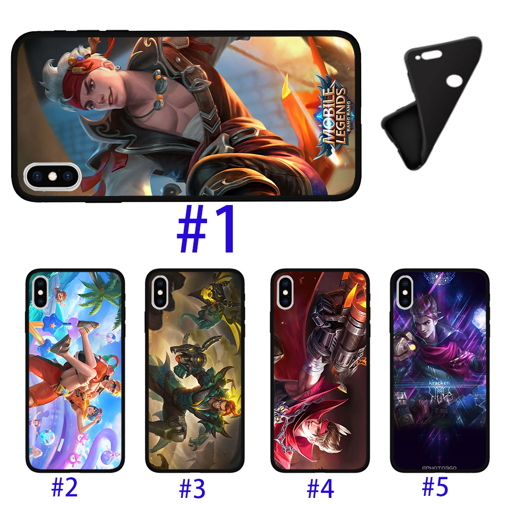 Claude Skins โทรศัพท์มือถือ Legends Bang MLBB ML ปลอกยางซิลิโคนสําหรับ Realme 5 5i 5s 6 6i 6 Pro C2 