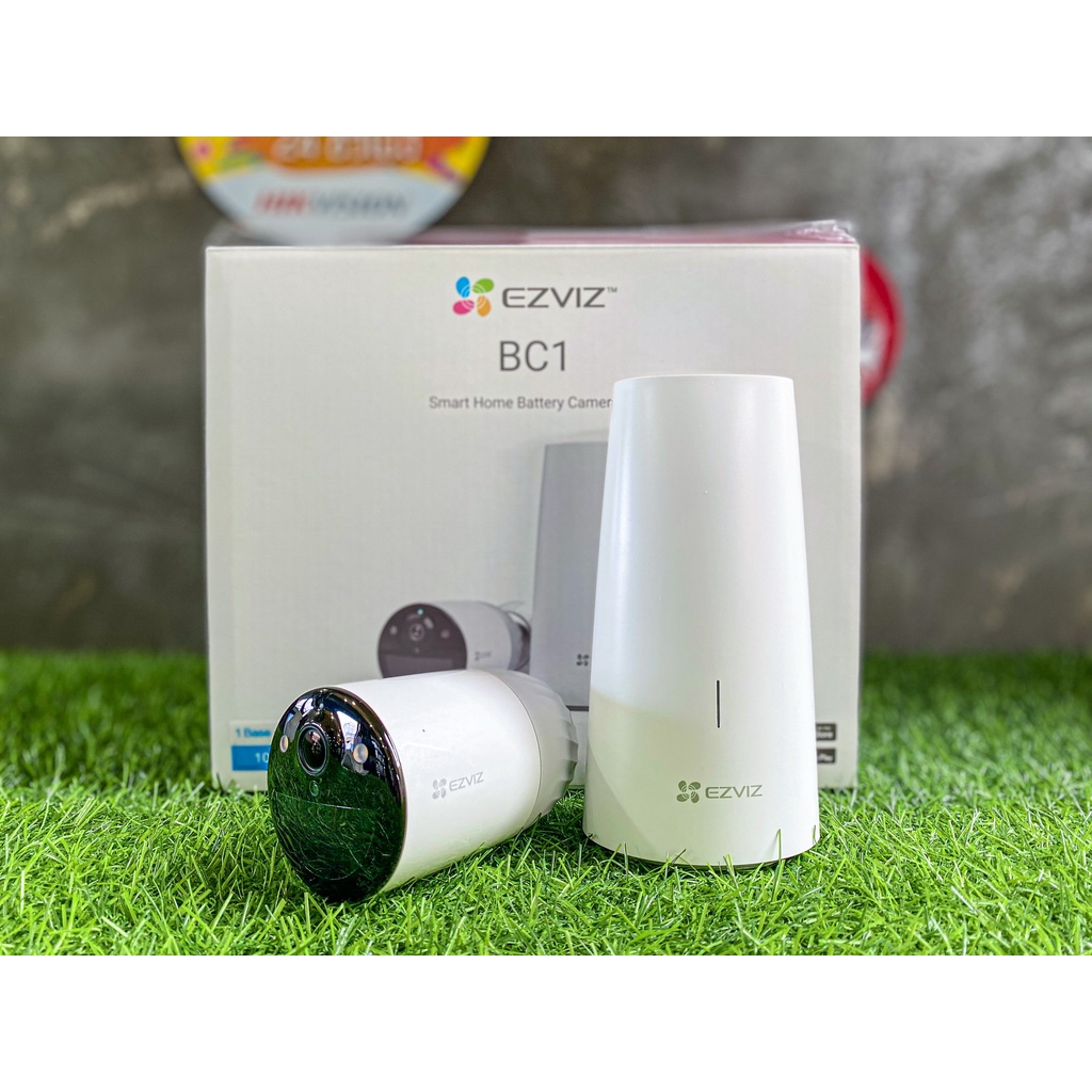 กล้องวงจรปิดไร้สาย 100% Ezviz BC1 พร้อมMemory 256GB Kingston/ Sandisk แท้ DIY ติดตั้งเองได้ ไม่ต้องง