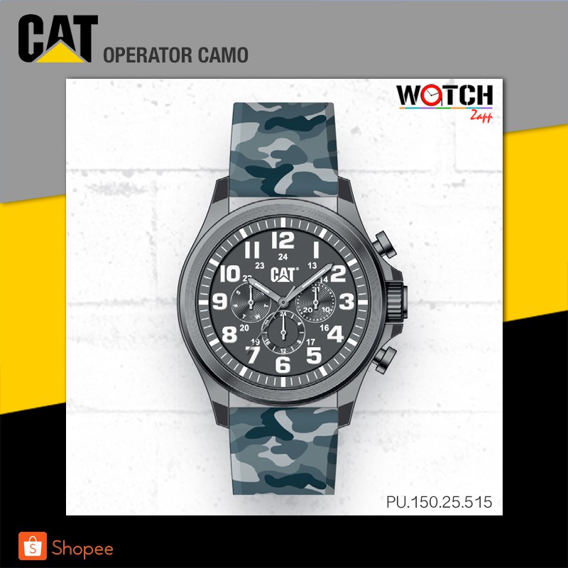 นาฬิกาข้อมือ Caterpillar Casual Men's Watches CAT PU.150.25.515