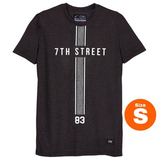 ผ้าฝ้าย 100%7th Street เสื้อยืด รุ่น AML ไซส์ S (รอบ อก 34 นิ้ว)S-3XL