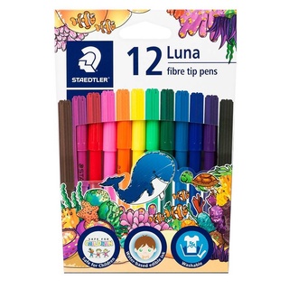 ปากกาเมจิก Staedtler รุ่น Luna 327 ชุด 12สี , 24สี
