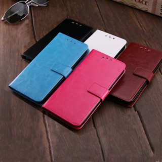 เคสหนัง PU แบบพลิกได้ สำหรับ Huawei Y 9 Y 7 Y 6 P Smart Plus 2019