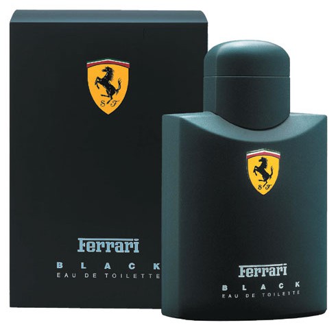 น้ำหอม Ferrari black for Men EDT 125ml. กล่องซีล ของแท้ 100% รับประกัน