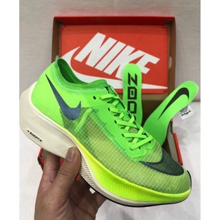 รองเท้าวิ่งไนกี้_Nike ZoomX Vaporfly Next% Green size 36-45 รุ่นยอดนิยม