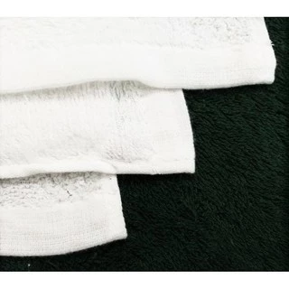 KTI Towel ผ้าขนหนู No:222- 12x12 นิ้ว สีขาว แพ็ค 1 โหล (12ผืน) ผ้าเช็ดอเนกประสงค์ คอตตอน 100%