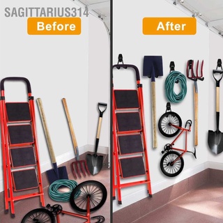 Sagittarius314 ชุดตะขอแขวนจักรยาน แบบติดผนัง สําหรับแขวนเพดาน สวน โรงรถ 10 ชิ้น