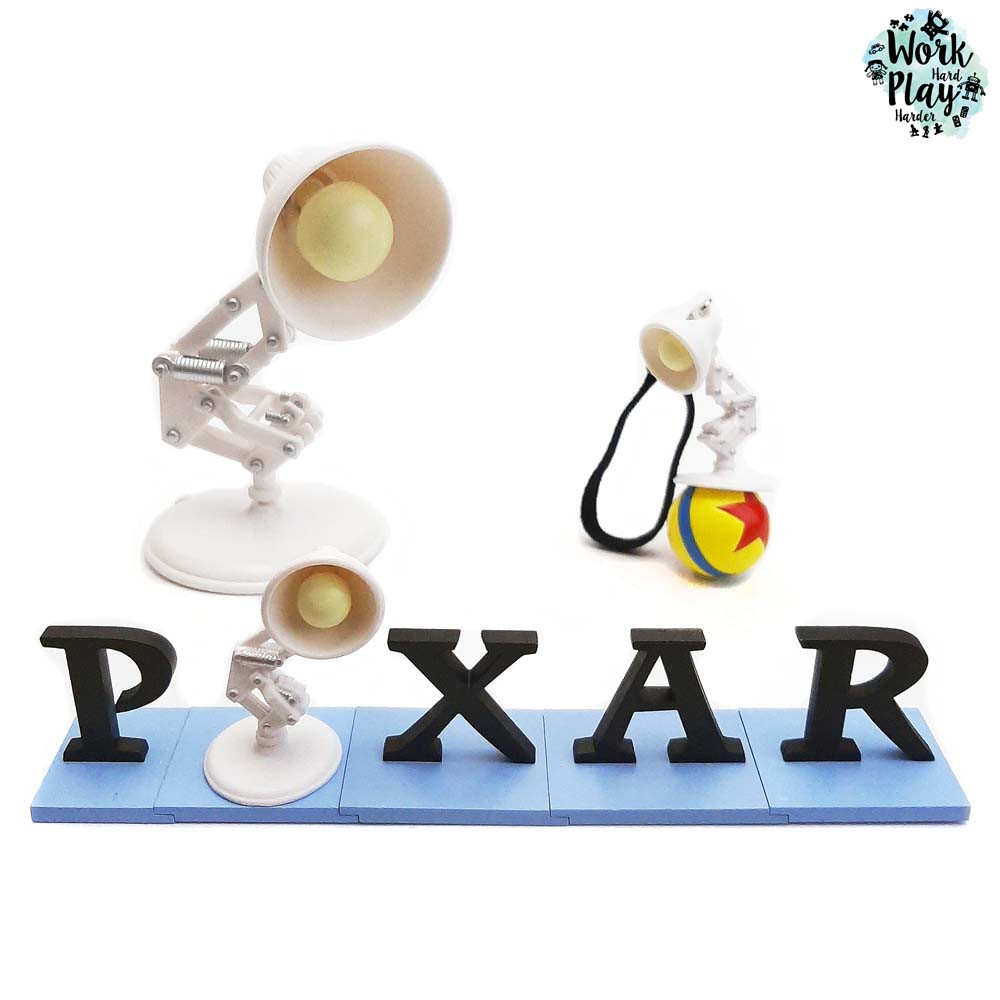 PIXAR Lamp Luxo Jr. Gachapon Set พิกซาร์ แลมป์ ลักซ์โซ จูเนียร์ กาชาปอง เซ็ท โคมไฟ