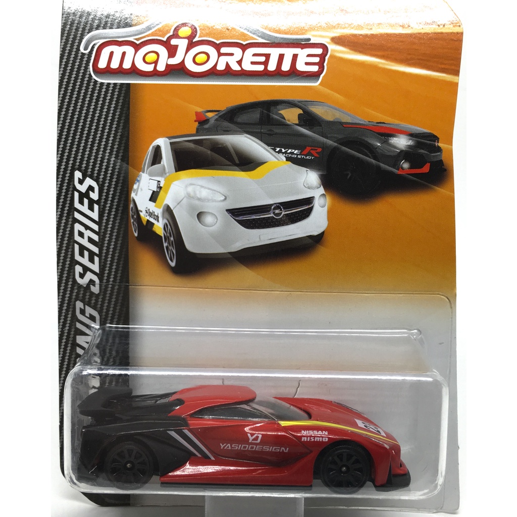 Majorette Nissan Concept 2020 Vision Gran Turismo - Red Color /Wheels 5UB /scale 1/63 (3 inches) Lon
