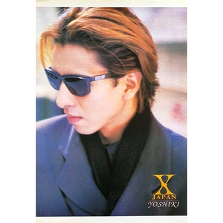 โปสเตอร์ วงดนตรี X Japan เอกซ์เจแปน รูปภาพ โยชิกิ Yoshiki โปสเตอร์ ติดผนัง สวยๆ ภาพ ติดผนัง poster