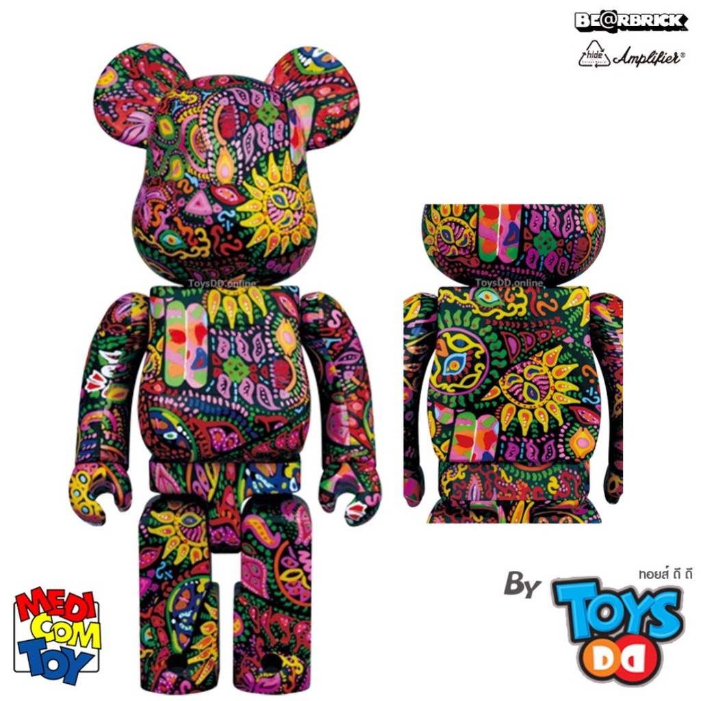 BE@RBRICK Psychedelic Paisley 1000％ www.browhenna.it