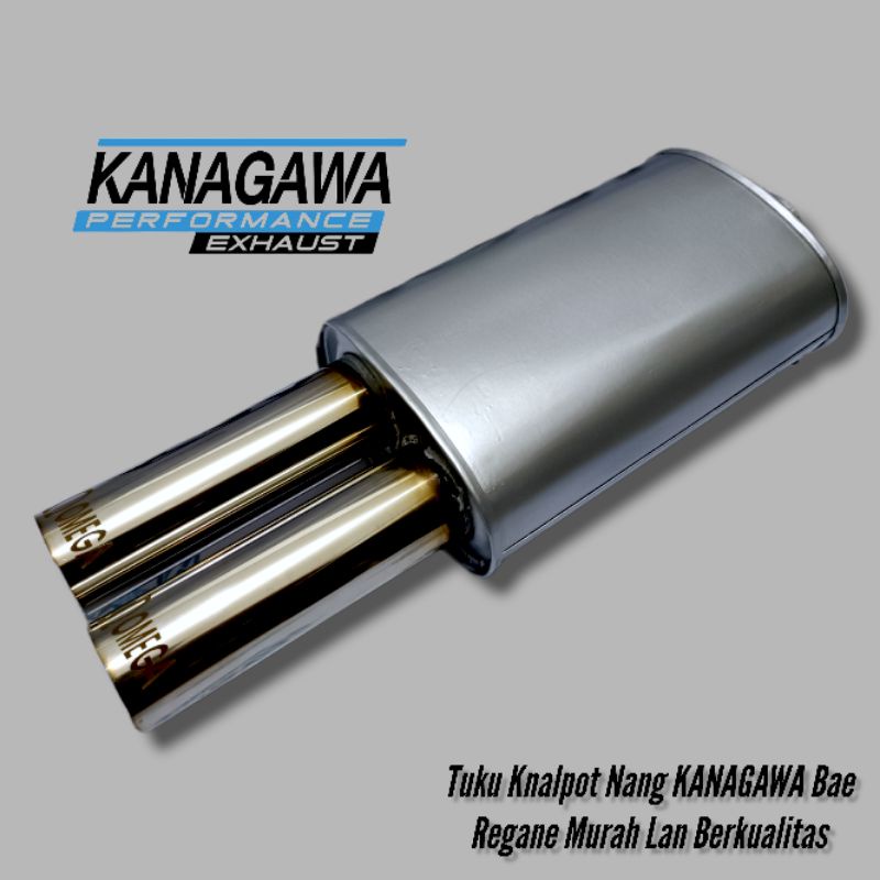 OMEGA ท่อไอเสียรถยนต์ Sebring Branch Bass Gahar ปลายทางเข้าสแตนเลสแห้ง 2 นิ้ว