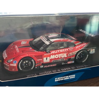 โมเดลรถแข่ง EBBRO แท้ MOTUL AUTECH GT-R SUPER GT 2009 No.1