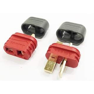 ปลั๊กดีน T Plug for RC Car FPV Racing Quadcopter Multirotor Airplane AMASS Deans(มีสินค้าในไทยพร้อมจัดส่ง)