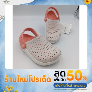 รองเท้าแตะ Crocs LiteRide Clog เบอร์ 24 ถึง35 ใส่ได้ทั้งเด็กหญิงและเด็กชาย ใส่สบายพื้นนุ่ม