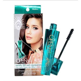 Mistine open up peacock mascara 7g. มิสทีน โอเพ่นอัพ มาสคาร่า มาสคาร่าตาโต ปู ไปรยา