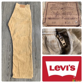 กางเกงลูกฟูก Levi’s 512 รุ่นเก่า